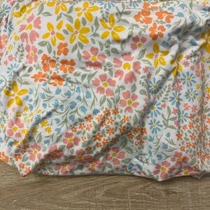 Posh Peanut Floral Crib Sheet